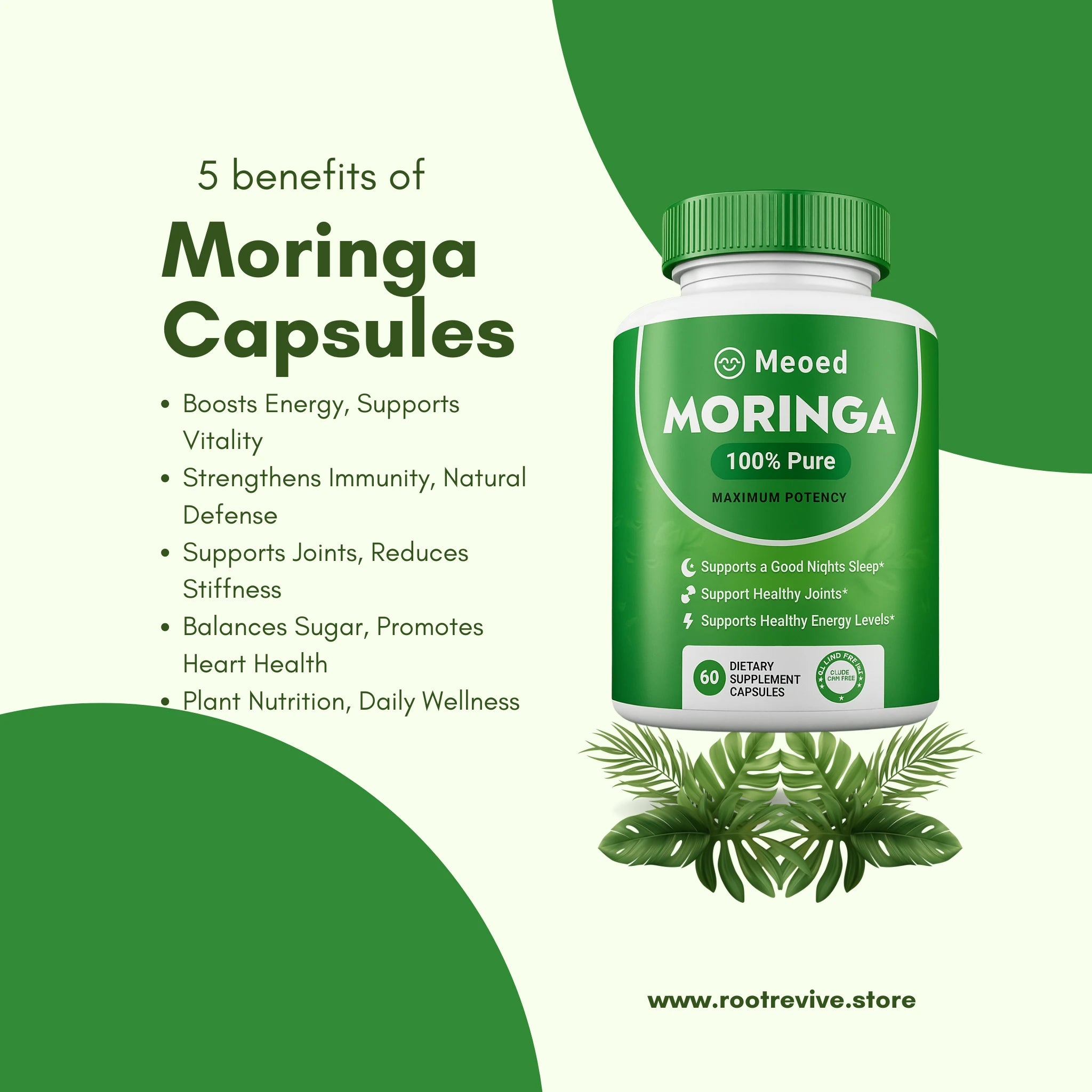 Moringa Leaf Capsules